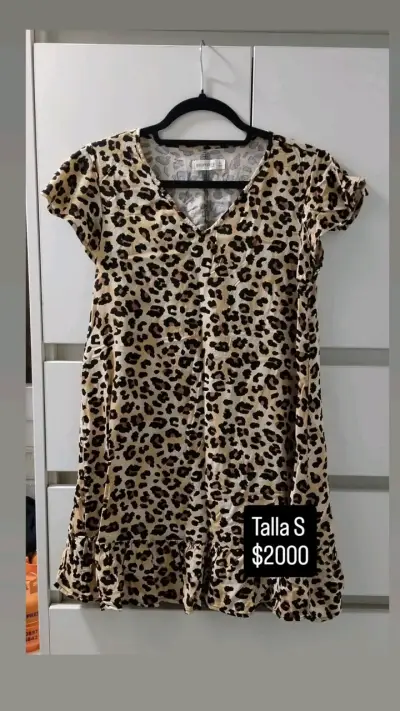 Vestido animal print Foster talla S - miniatura 4