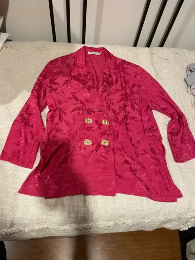 Blazer de seda estampado Sophie and Lucie - miniatura 1