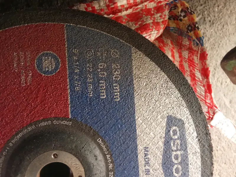 Disco de corte Osborn 230 mm para metal - 2