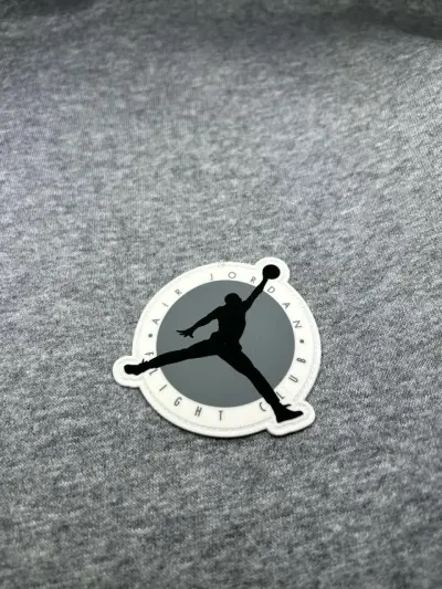 Polerón gris con capucha Jordan Air Jumpman - miniatura 2