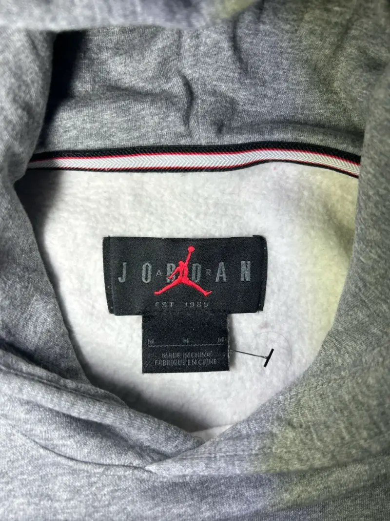 Polerón gris con capucha Jordan Air Jumpman - 3