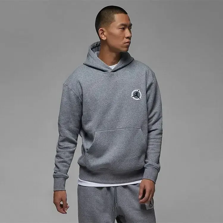 Polerón gris con capucha Jordan Air Jumpman - 5