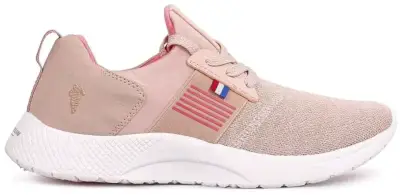 Zapatillas deportivas unisex color rosa y negro - miniatura 1