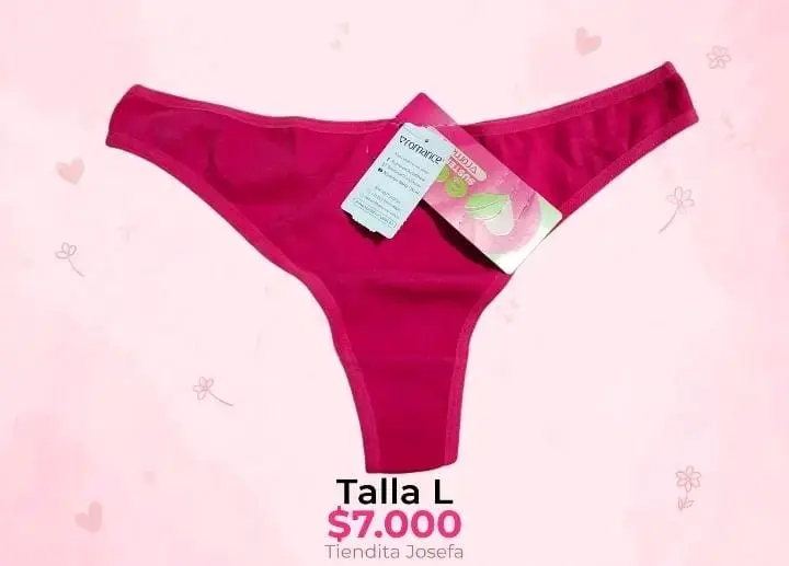 Colaless rojo talla L para mujer