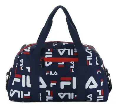 Bolso deportivo Fila azul con estampado - miniatura 3