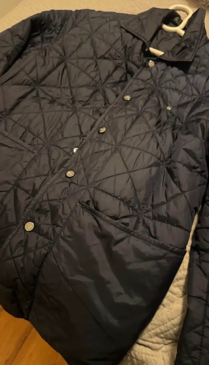 Chaqueta acolchada azul para hombre PG - 3