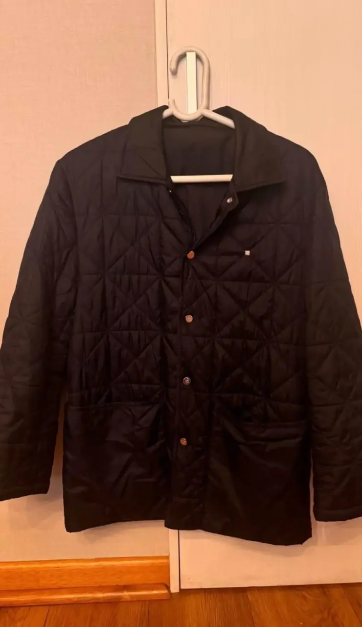 Chaqueta acolchada azul para hombre PG - 4