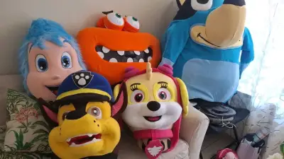 Disfraz completo de perro policía para niños - miniatura 3