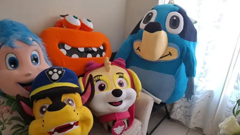 Disfraz completo de perro policía para niños - 4