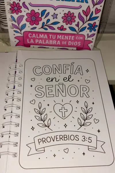 Libro para colorear con versículos bíblicos - miniatura 2