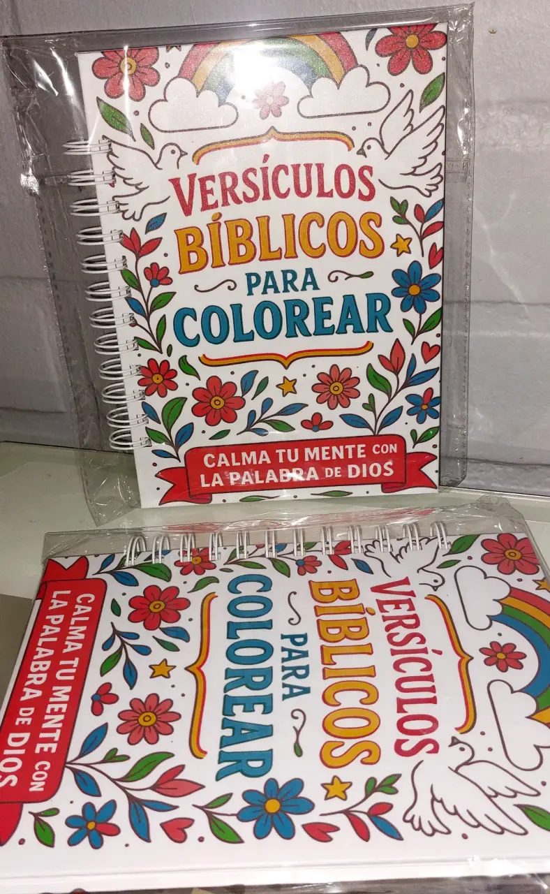 Libro para colorear con versículos bíblicos - 4