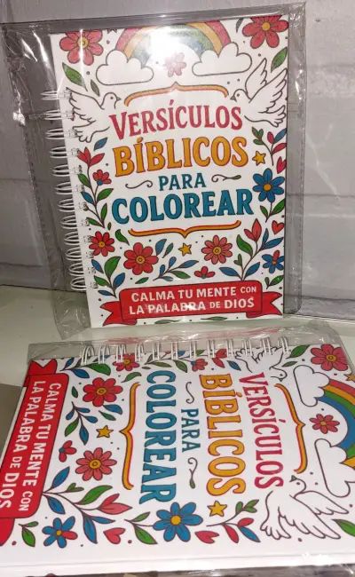 Libro para colorear con versículos bíblicos - miniatura 4