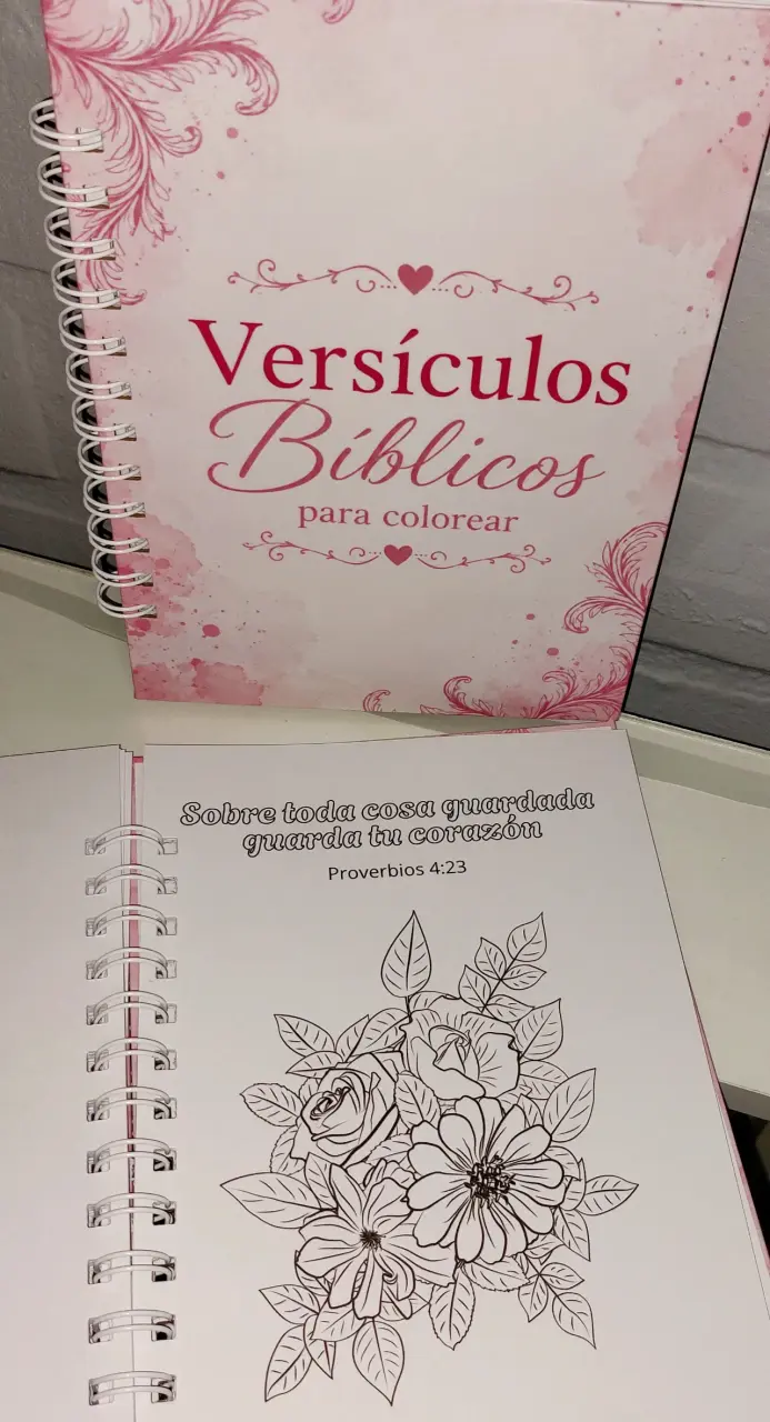 Libro para colorear de versículos bíblicos - 3