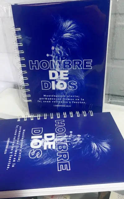 Agenda Hombre de Dios 2027 con Versículos Bíblicos - miniatura 2