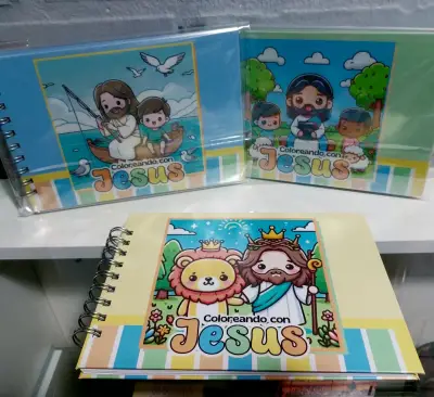 Libro para colorear 'Coloreando con Jesús' - miniatura 4