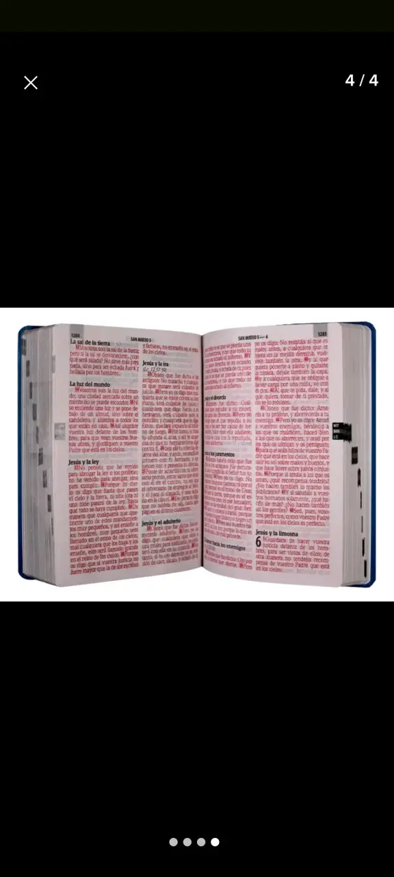 Santa Biblia Reina Valera 1960 Letra Gigante - 3