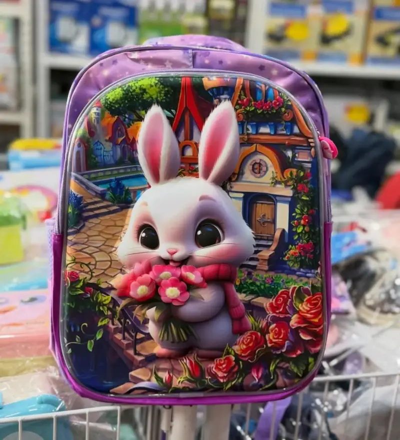 Mochila infantil con luces LED y diseño de perrito - 4