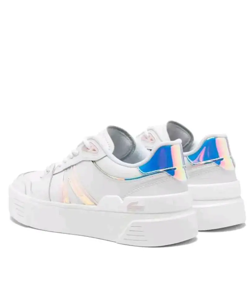 Zapatillas deportivas blancas con detalles iridiscentes - 2