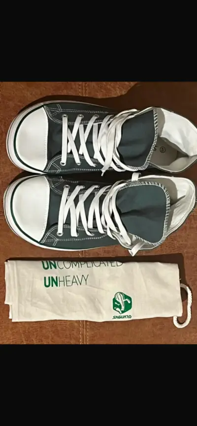 Zapatillas altas unisex Saguaro verdes - miniatura 1