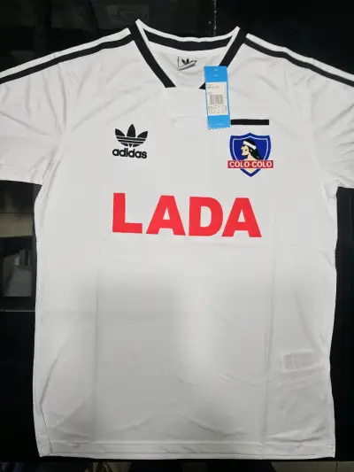 Camiseta Adidas Colo-Colo retro blanca - miniatura 1