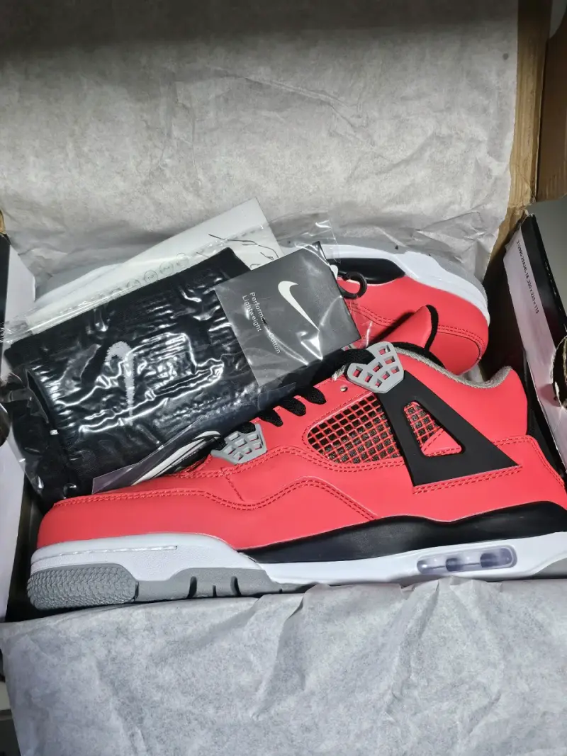 Zapatillas Nike Air Jordan 4 Rojas - 1
