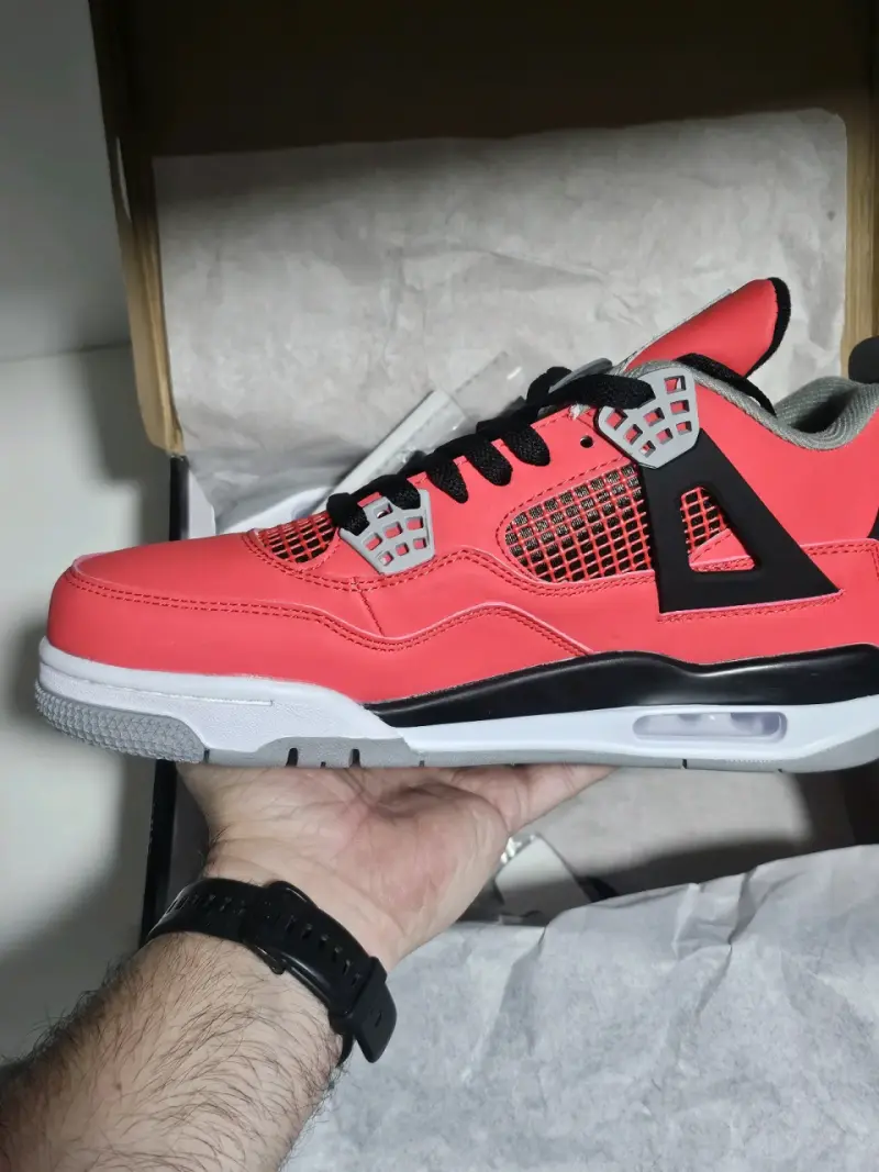 Zapatillas Nike Air Jordan 4 Rojas - 6
