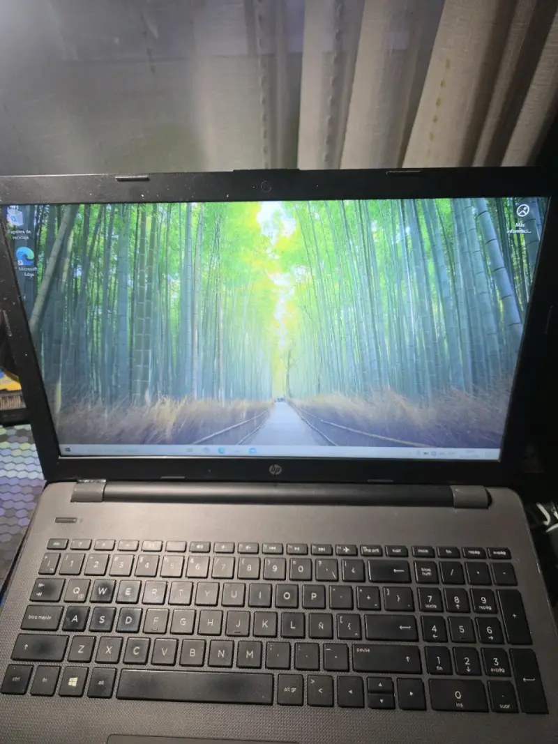 Laptop HP con pantalla grande y teclado numérico - 6