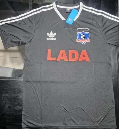 Camiseta Adidas Colo Colo Retro Negra - miniatura 1