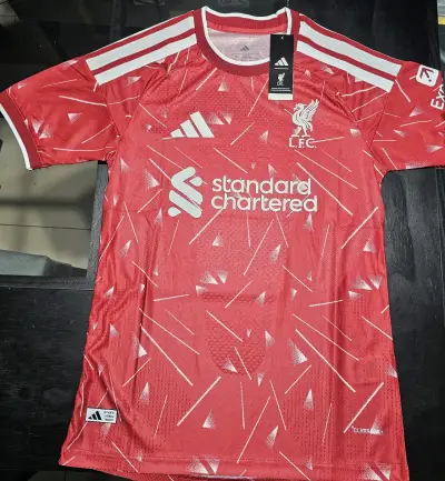 Camiseta de fútbol Liverpool FC roja Adidas - miniatura 1