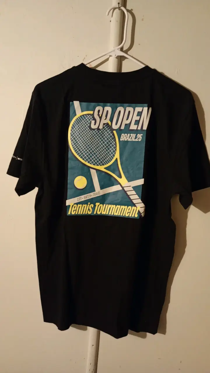 Polera negra SP Open Tennis Tournament - 2