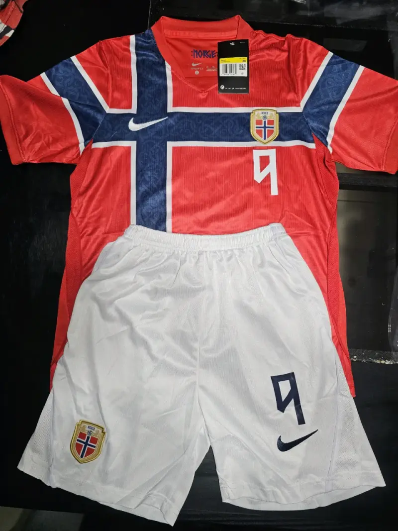 Conjunto de fútbol Noruega Nike Braut Haaland