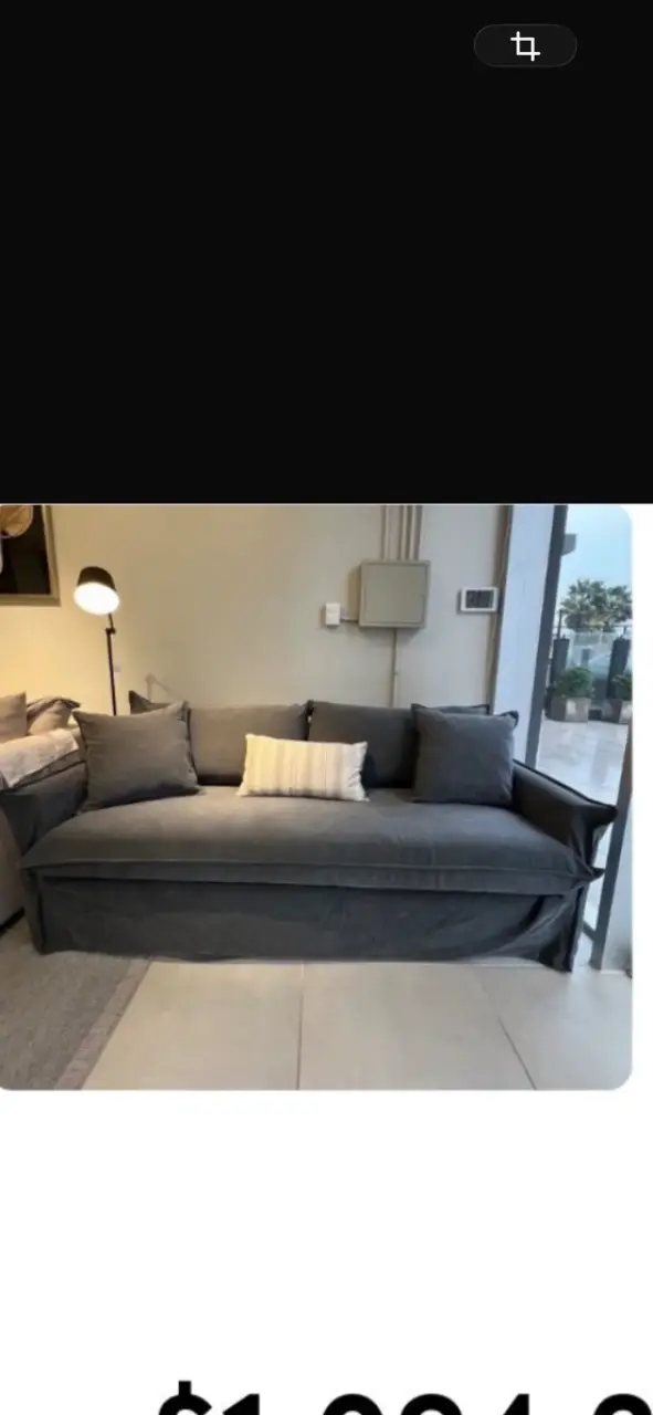 Sofá cama gris - 2
