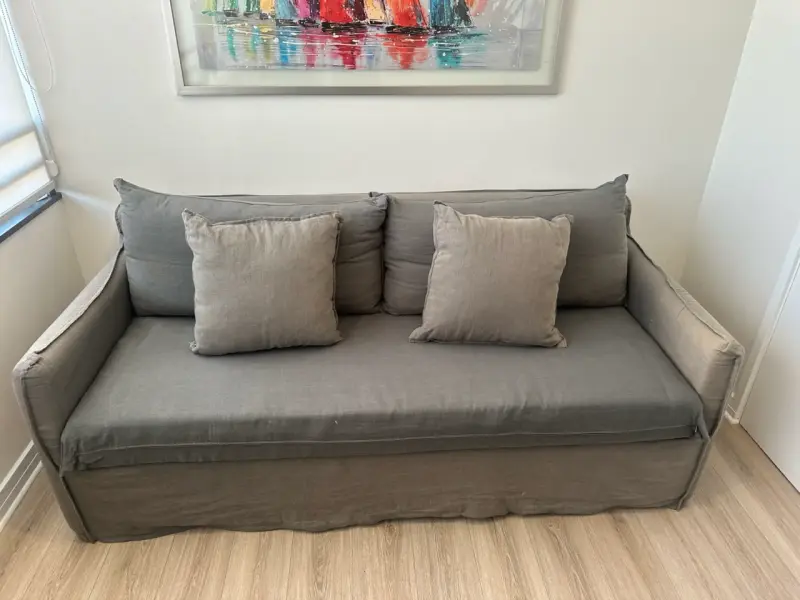 Sofá cama gris - 3