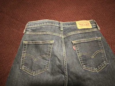 Jeans Levi's 512 Slim Fit Azul Oscuro - miniatura 2