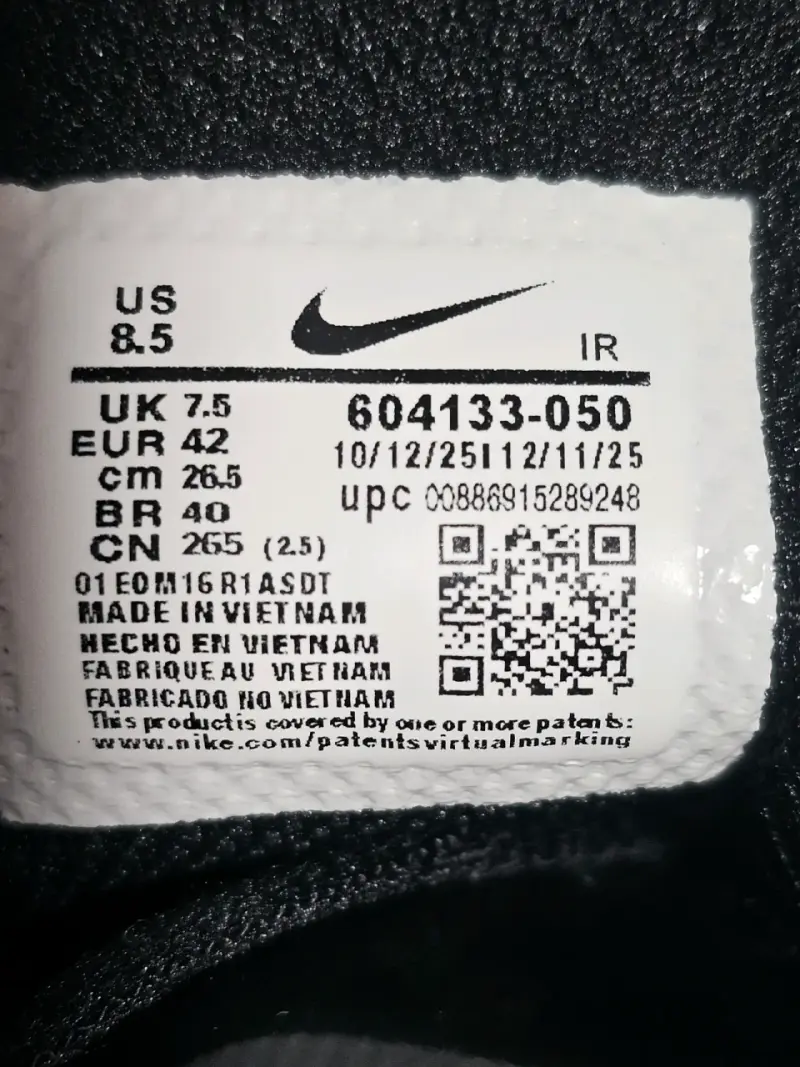 Zapatillas deportivas Nike Air negras - 6