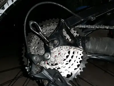 bicicleta vikingx tuff 25 aro 25 enduro - miniatura 8