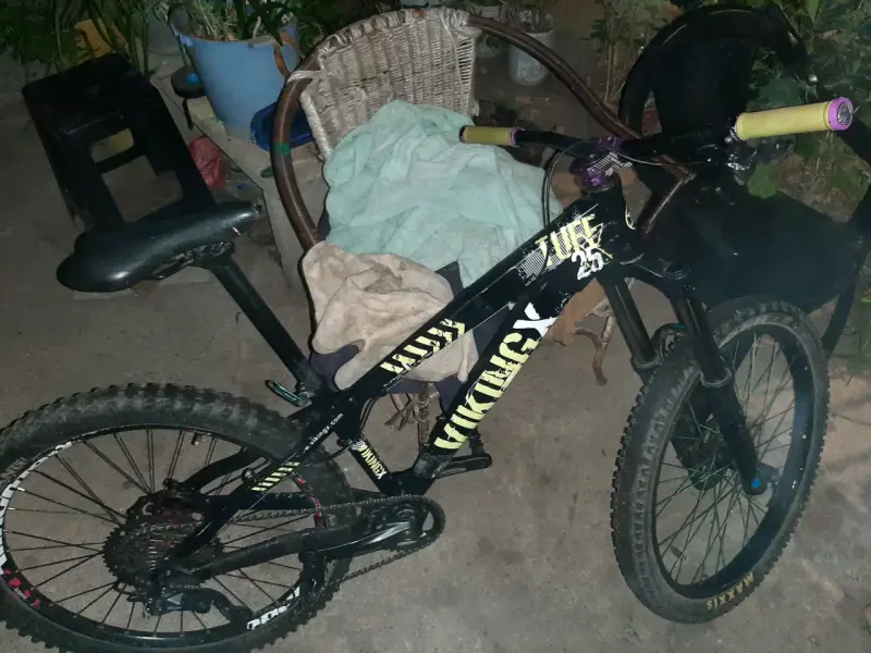 bicicleta vikingx tuff 25 aro 25 enduro - 10