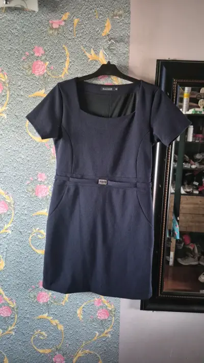 Vestido azul oscuro Matthew talla M - miniatura 1