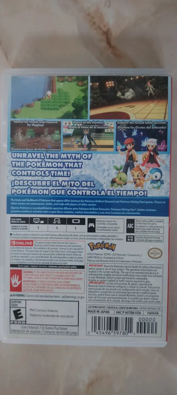 Juego Pokémon Brilliant Diamond para Nintendo Switch - 2