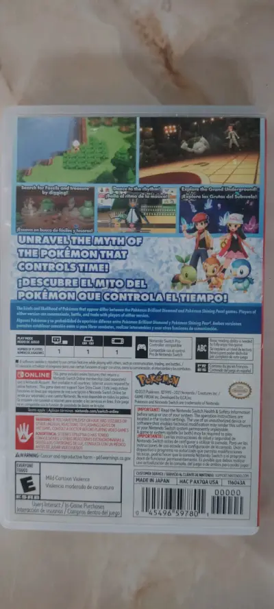 Juego Pokémon Brilliant Diamond para Nintendo Switch - miniatura 2