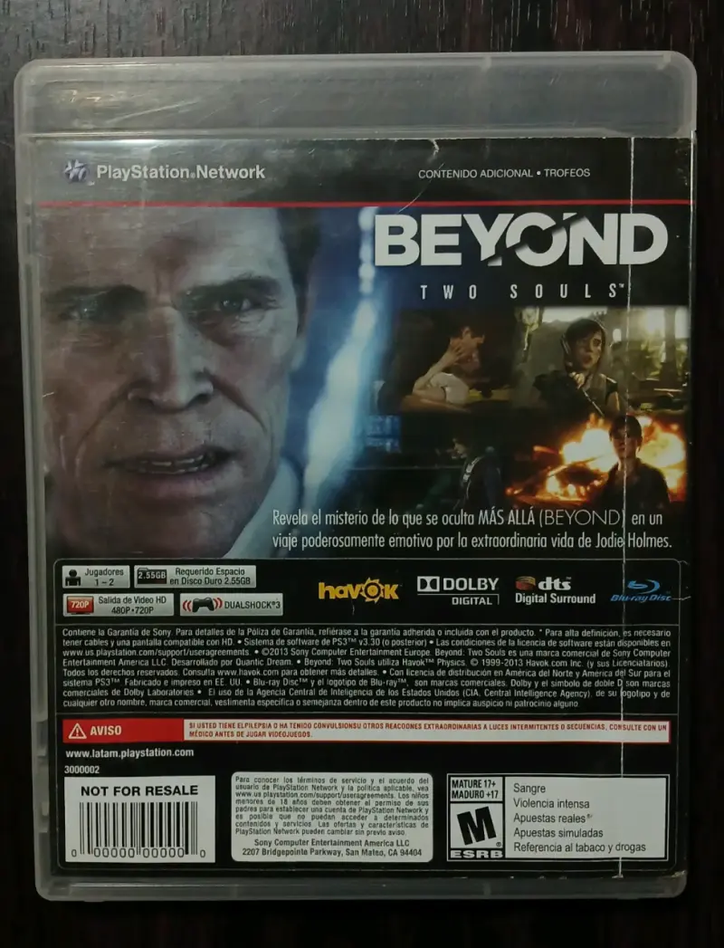 Juego PS3 Beyond Two Souls en buen estado - 4