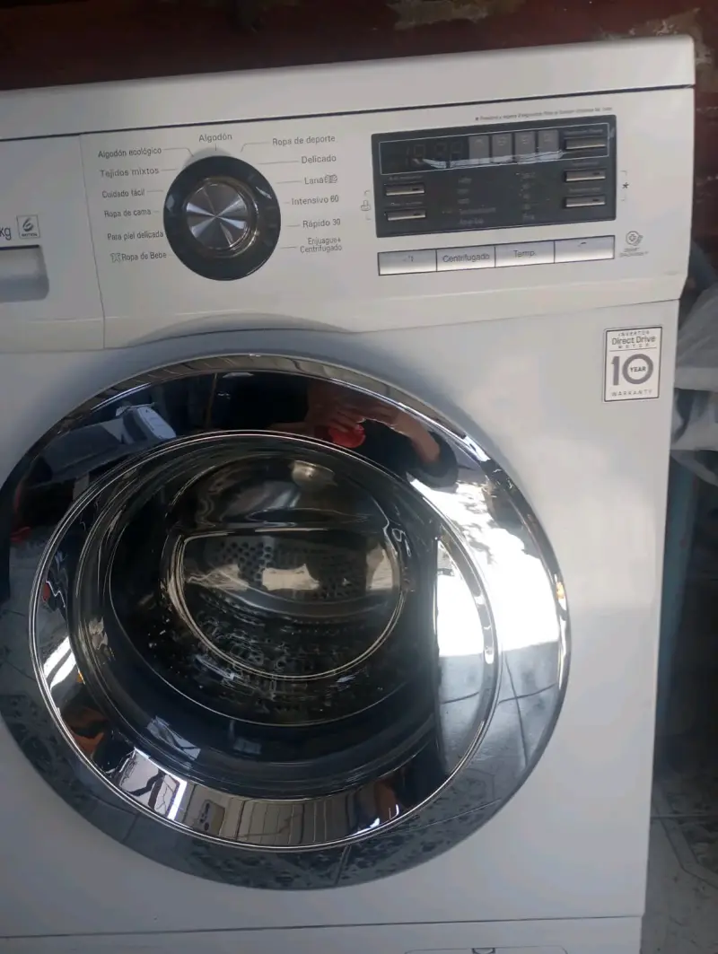Lavadora LG Direct Drive 8.5 kg Blanca - 4