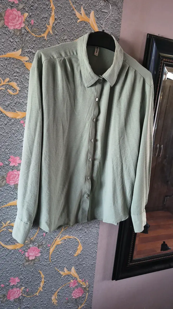 Camisa verde de mujer Blu Girl - 2