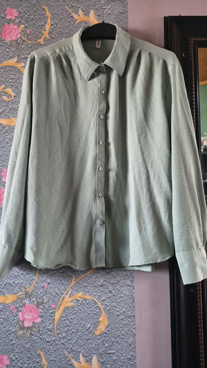 Camisa verde de mujer Blu Girl - 4