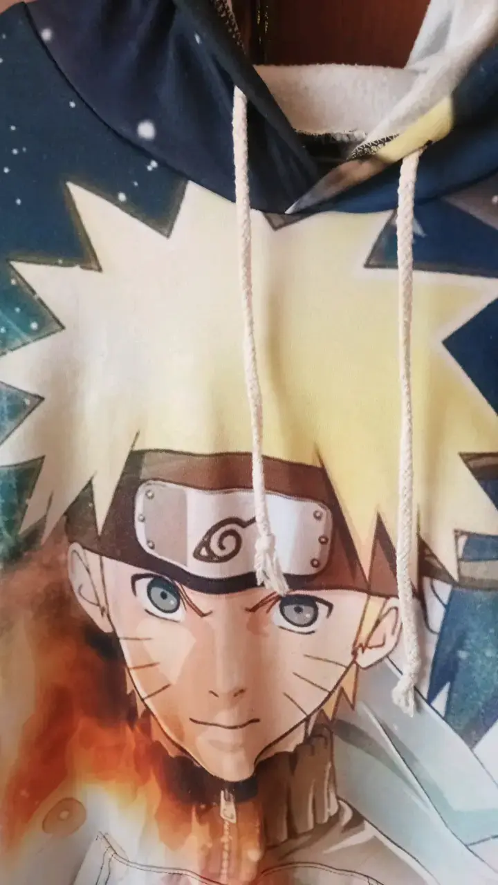 Polerón con capucha de Naruto estampado - 2