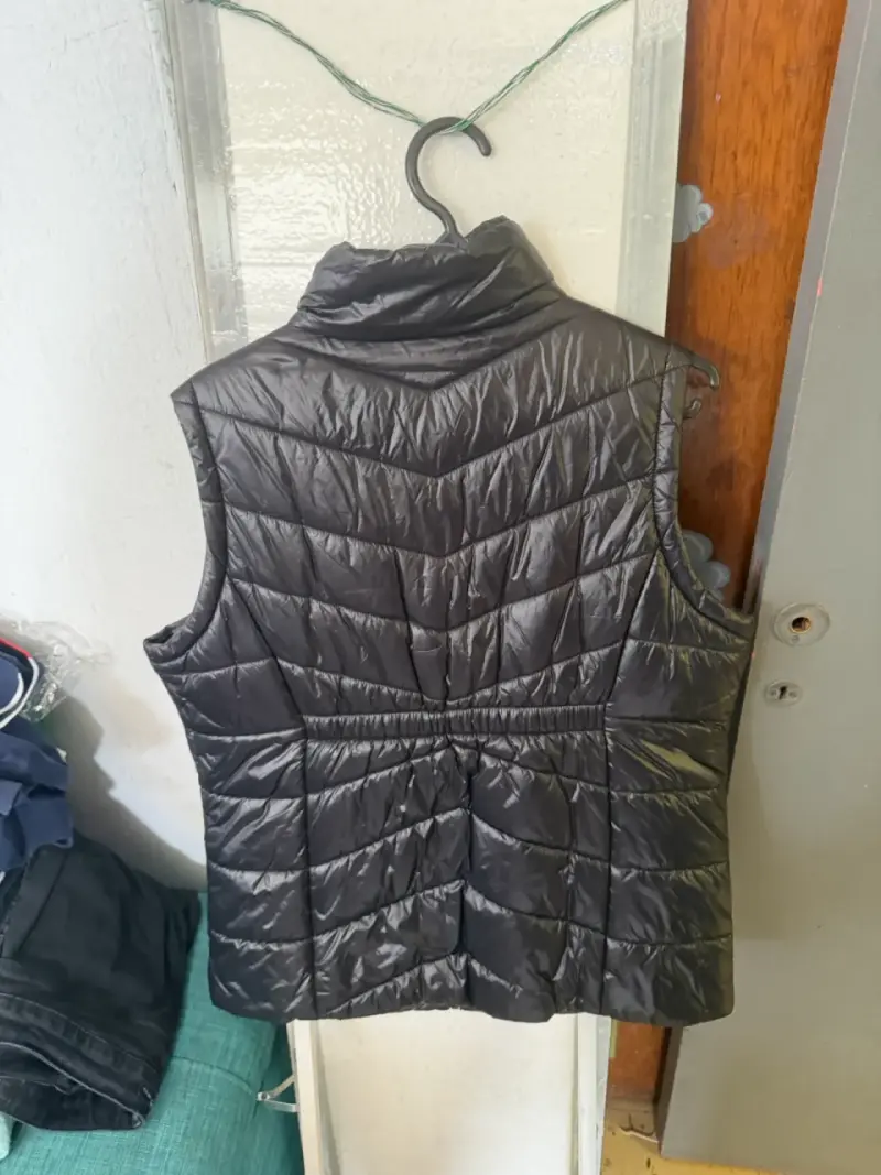 Chaleco Acolchado Negro Calvin Klein Talla L - 2