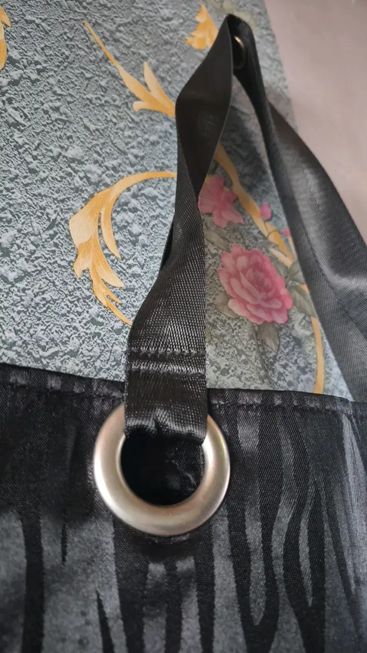 Bolso tote negro estampado Petizzio - 5