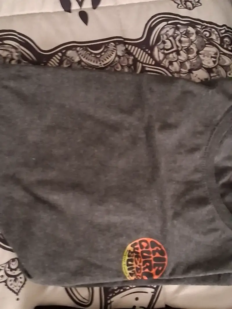 Polera Under Armour gris logo grande - 2
