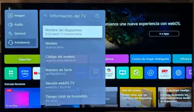 Televisor LG OLED 55 pulgadas modelo OLED55C4PSA - miniatura 1