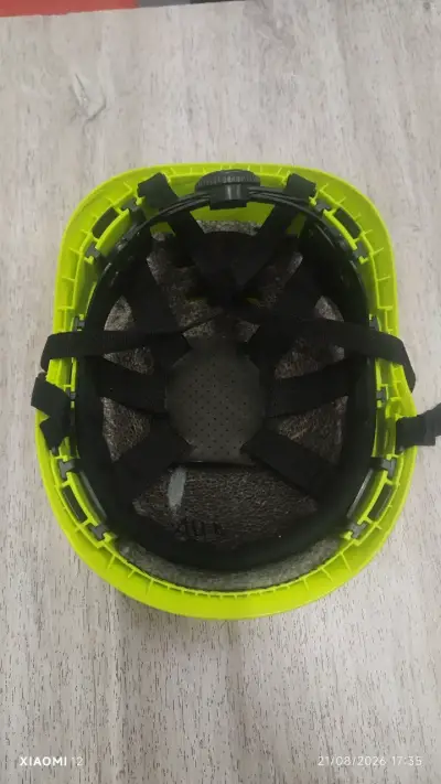 Casco de seguridad amarillo Alpine - miniatura 2